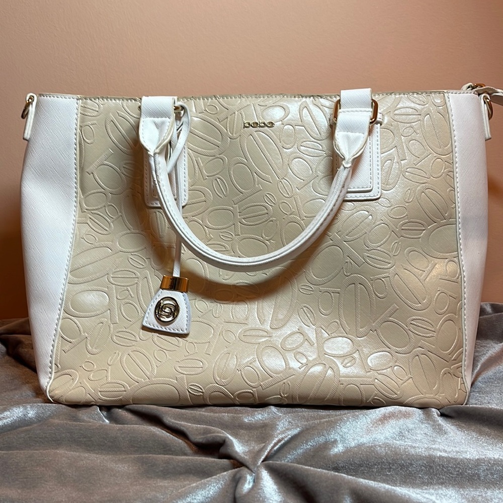 bebe medium tote handbag